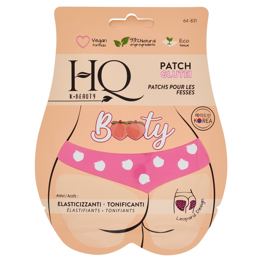 HQ K-Beauty Patch Glutei Booty Attivi: Elasticizzanti - Tonificanti